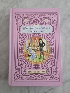 Bridgerton When He Was Wicked 2022 Julia Quinn Once Upon A Book Club Hardback